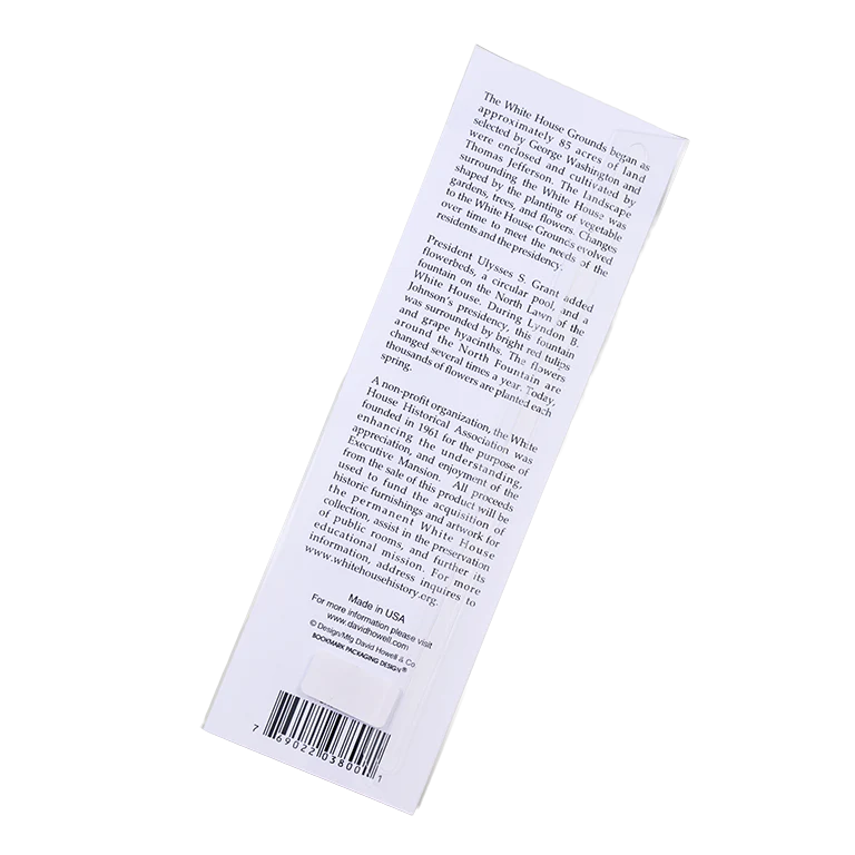 White House Tulips Metal Bookmark - Image 5